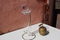 Vaza colectie cristal / sticla ROSENTHAL, Studio Line, picior metal