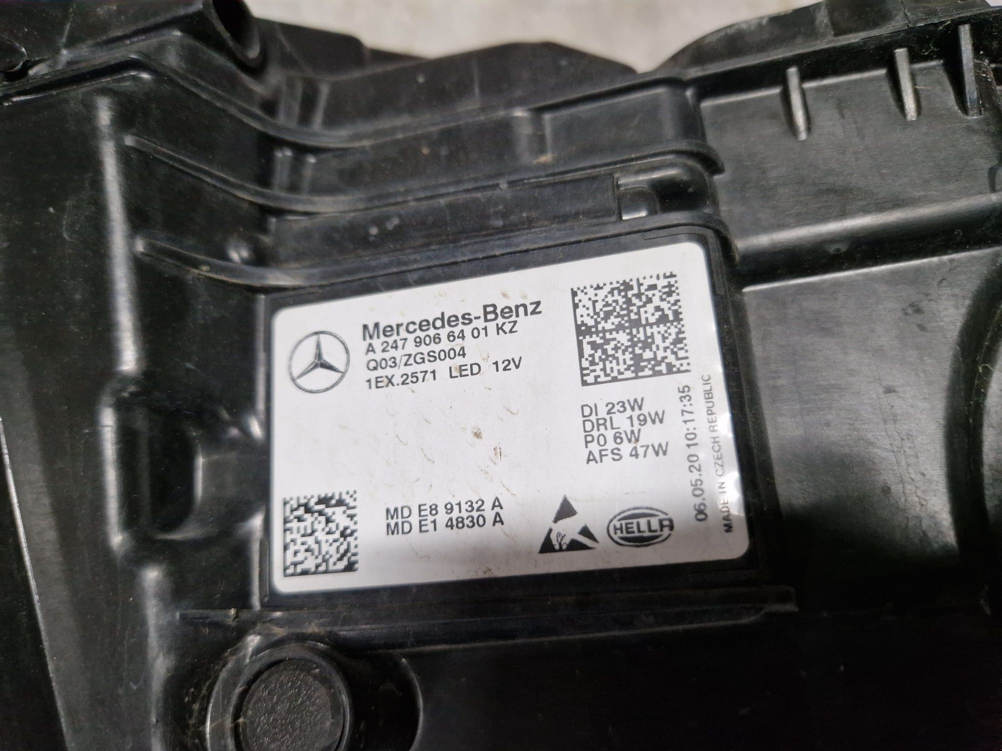 Far dreapta Mercedes GLA W247 2021 a2479066401