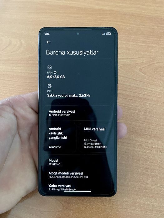 Redmi note 12 pro 5g