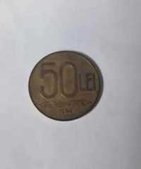 Moneda 50 lei 1992-1994 alexandru ioan cuza
