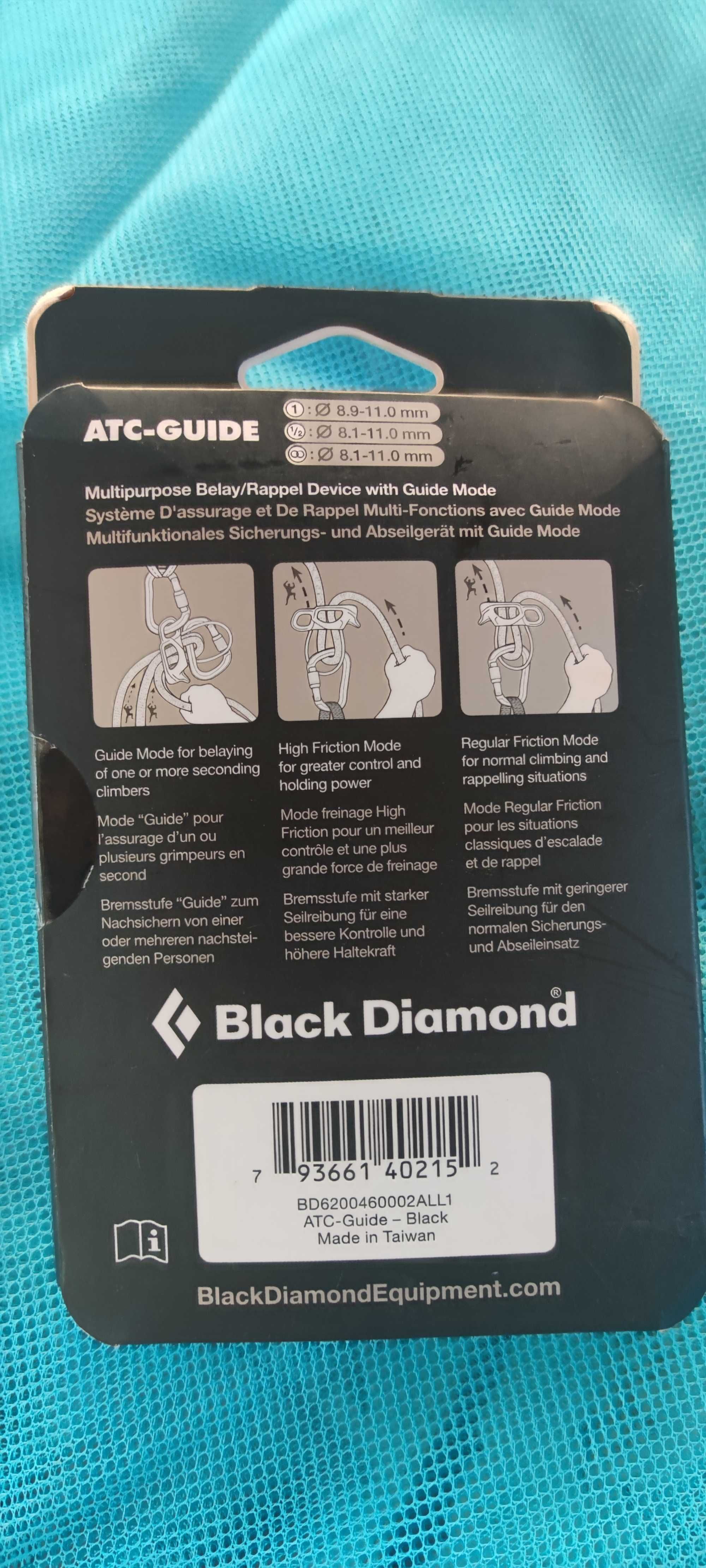 Dispozitiv de asigurare - descendent Black Diamond ATC Guide