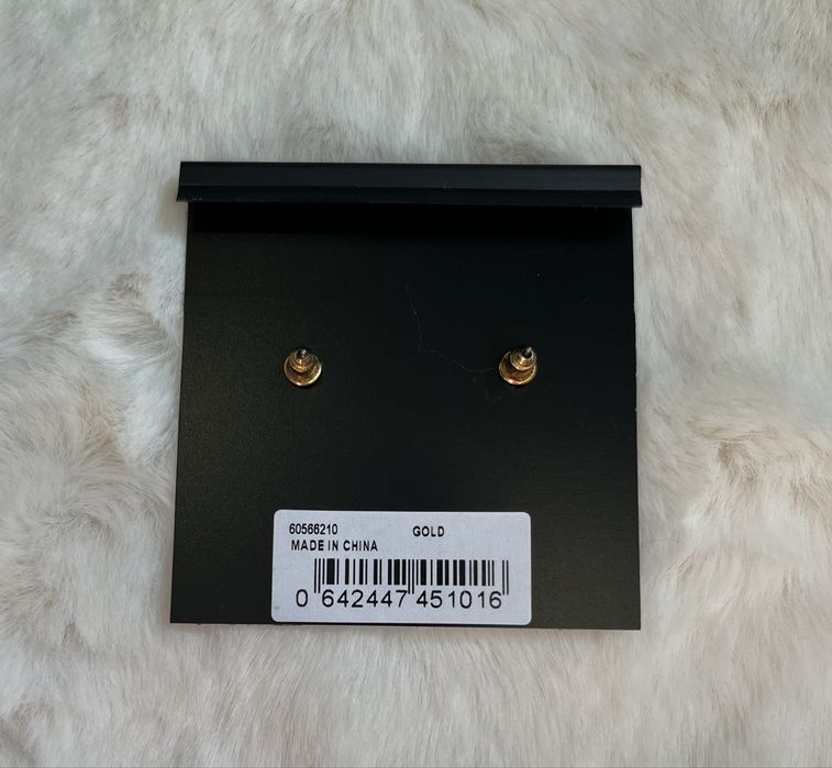 Обеци с лого DKNY