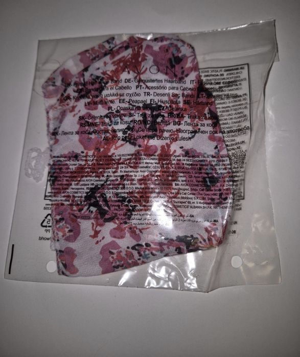 Bentita cu imprimeu floral Avon
