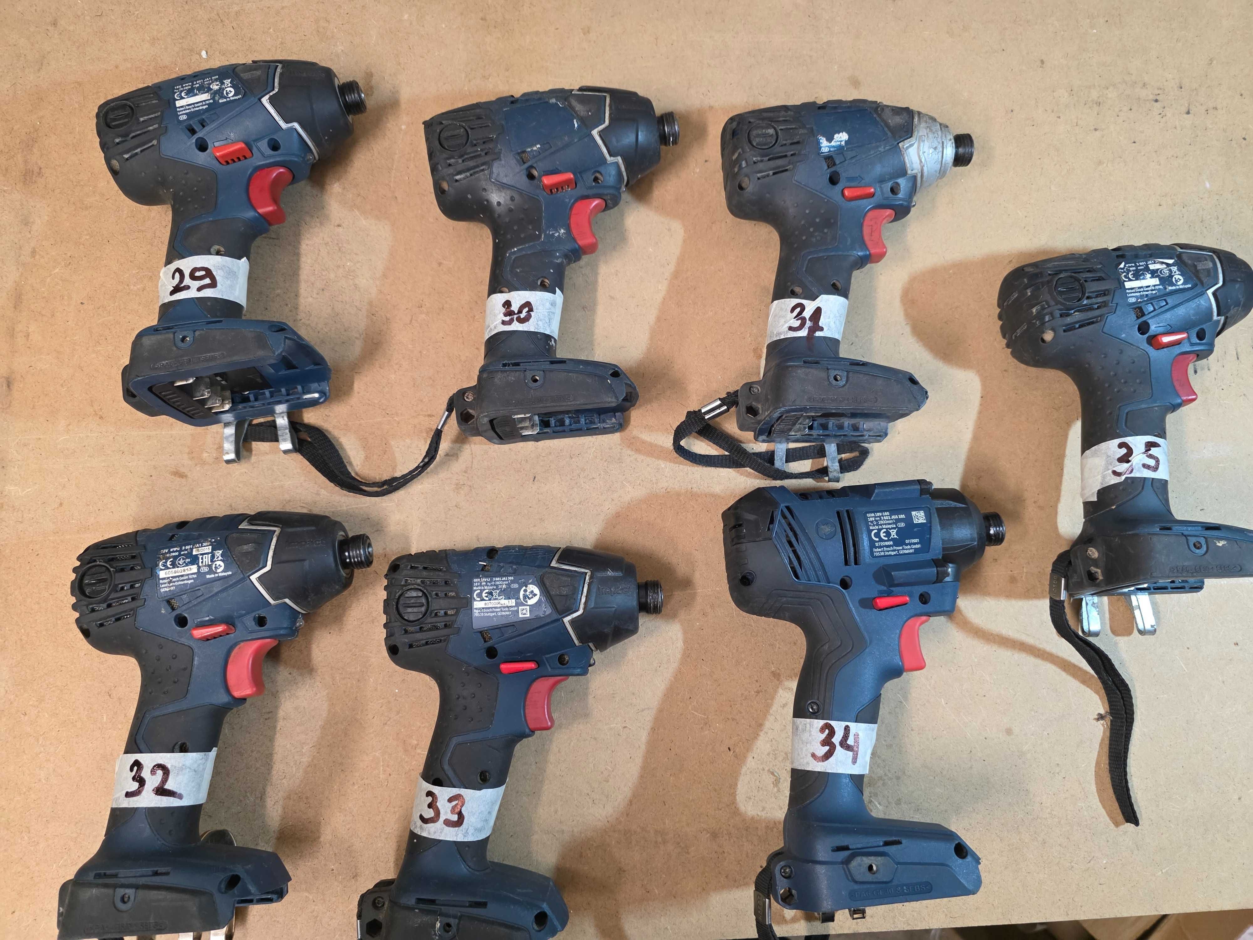 Винтоверти и Импакти бош , милуоки,  девалт Bosch,  Milwaukee,  Dewalt