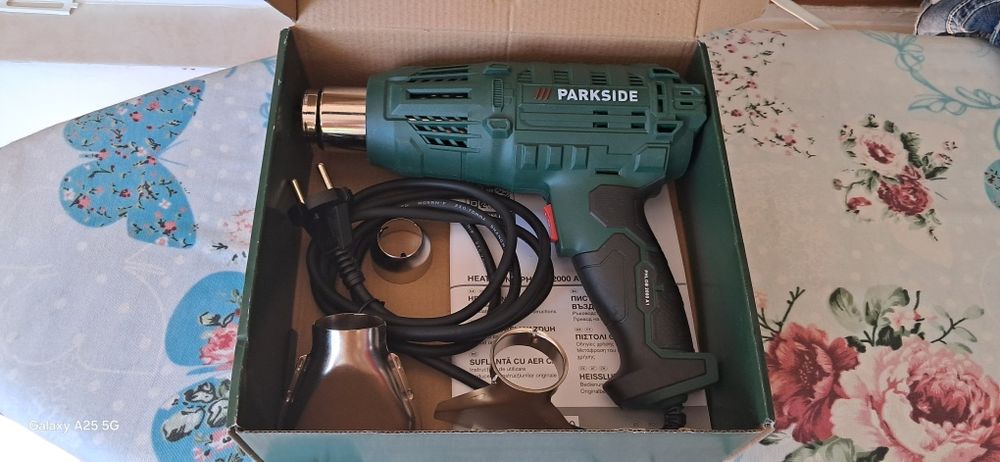 Parkside suflanta aer cald nou