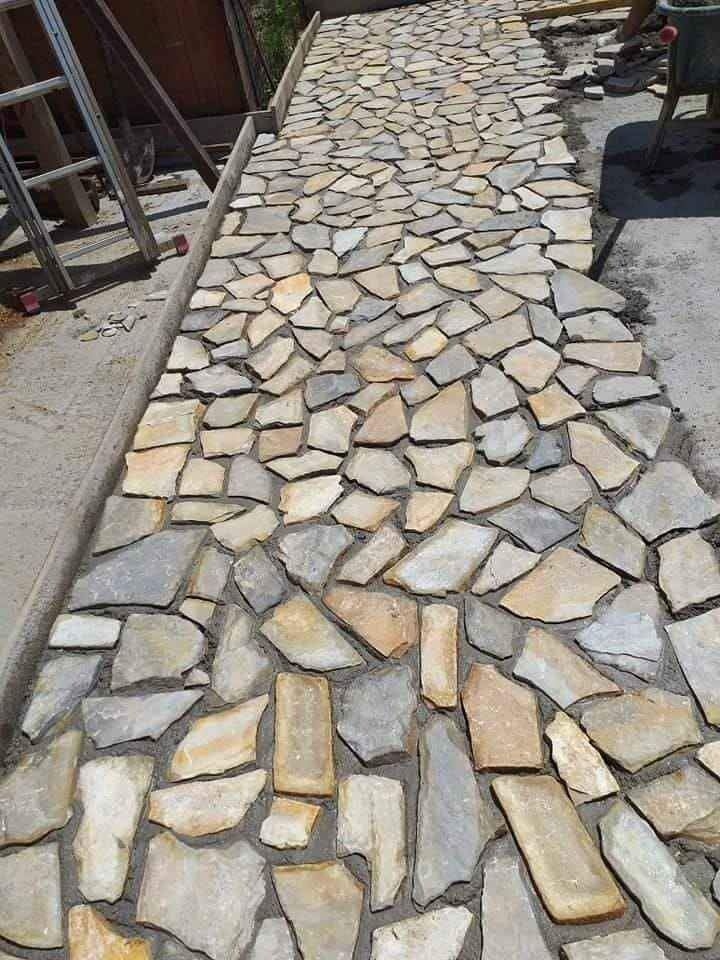 Piatra naturala de munte pentru pavaj. Asiguram transport și montaj