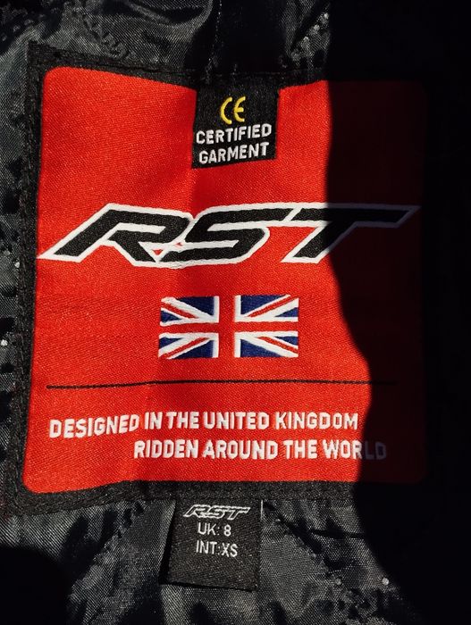 Дамско кожено мото яке RST (36)