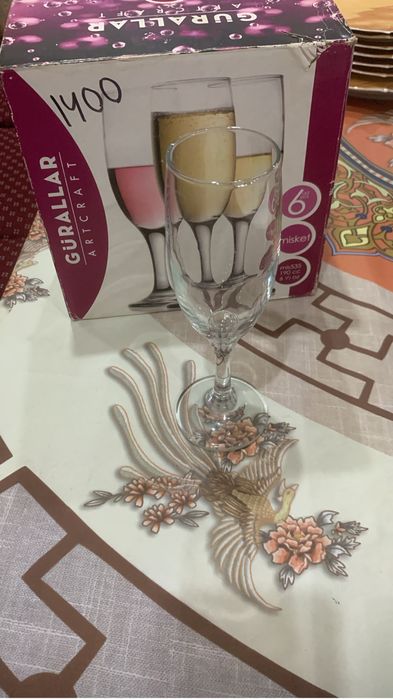 Бокал, ваза, графин