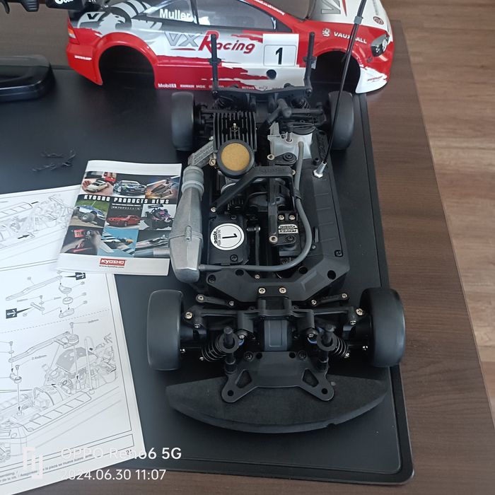 Automodel nitro 1:10 Rc Kyosho Fazer