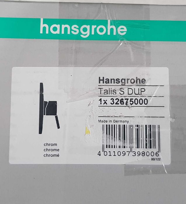 Hansgrohe Talis S ,baterie de duș ascuns crom 32675000
