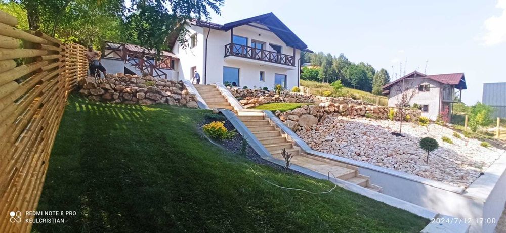 Amenajari Gradina A-Z.  Modelare teren+Irigatii+3D Video+Intretinere