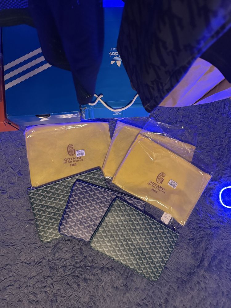 Goyard клатч новые