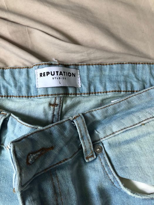 Blugi Reputation Studios Marime M-L, Noi, Lakenzie, Amiri, Zara