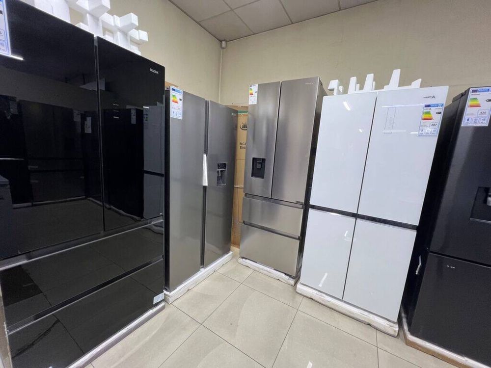 Новый Samsung холодильник, аккуратный и тихий, доставка бесплатно