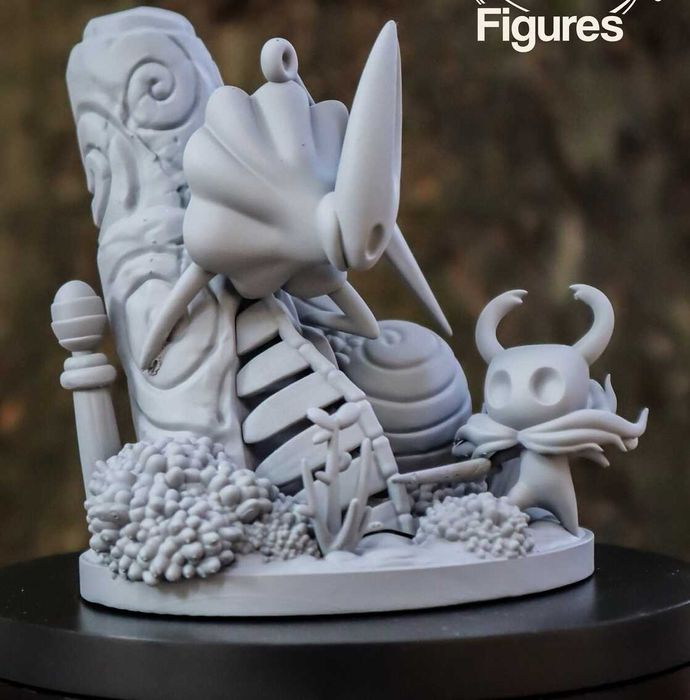 Фигура hollow knight/ silksong/ hornet