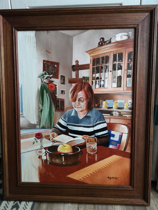 Tablou pictura pânză semnat