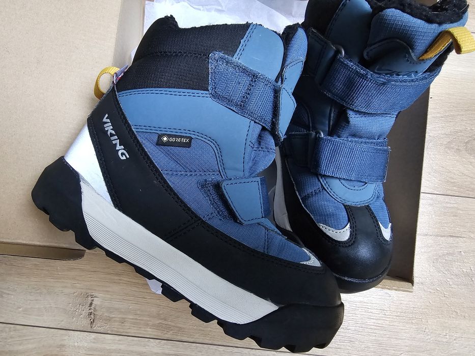 Ghete iarna copii Viking imblabite impermeabile Gore-Tex, ca noi