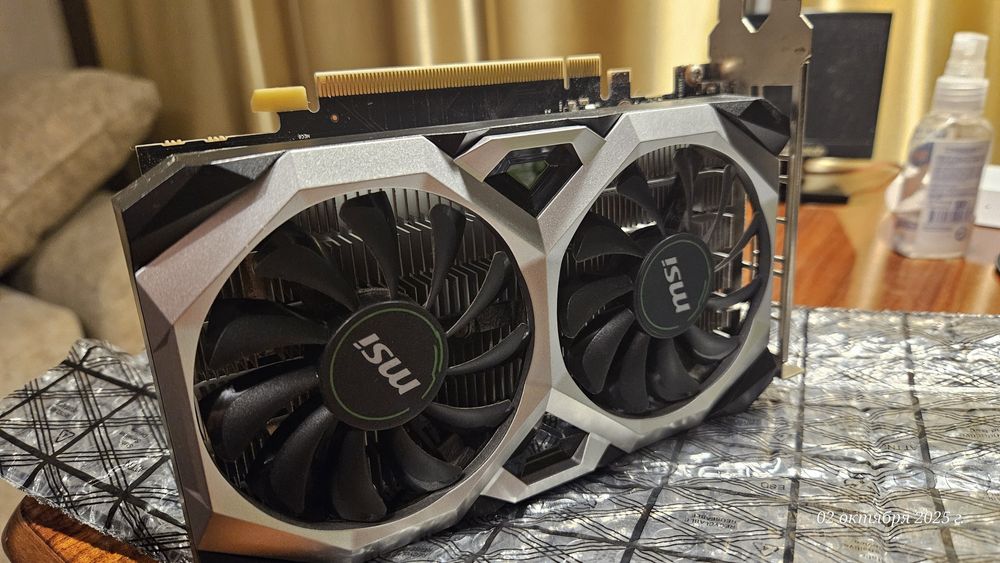 Видеокарта GeForce GTX 1650 Ventus XS 4G OC