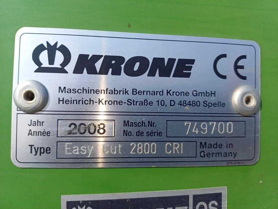 Cositoare Krone EasyCut masa 3 metri, cu storcator, reglare hidraulica