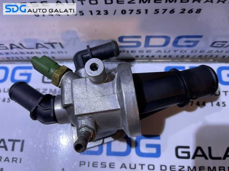Suport Flansa Corp Carcasa Termostat cu Senzor Apa Opel Agila A 1.3 CDTI 2003 - 2007 Cod D28002TT [S0344]