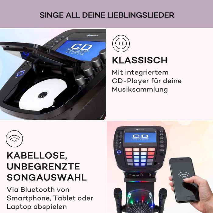 НАЙ ДОБРАТА ОФЕРТА Кaрaоки машина AUNA SR1 Karabig