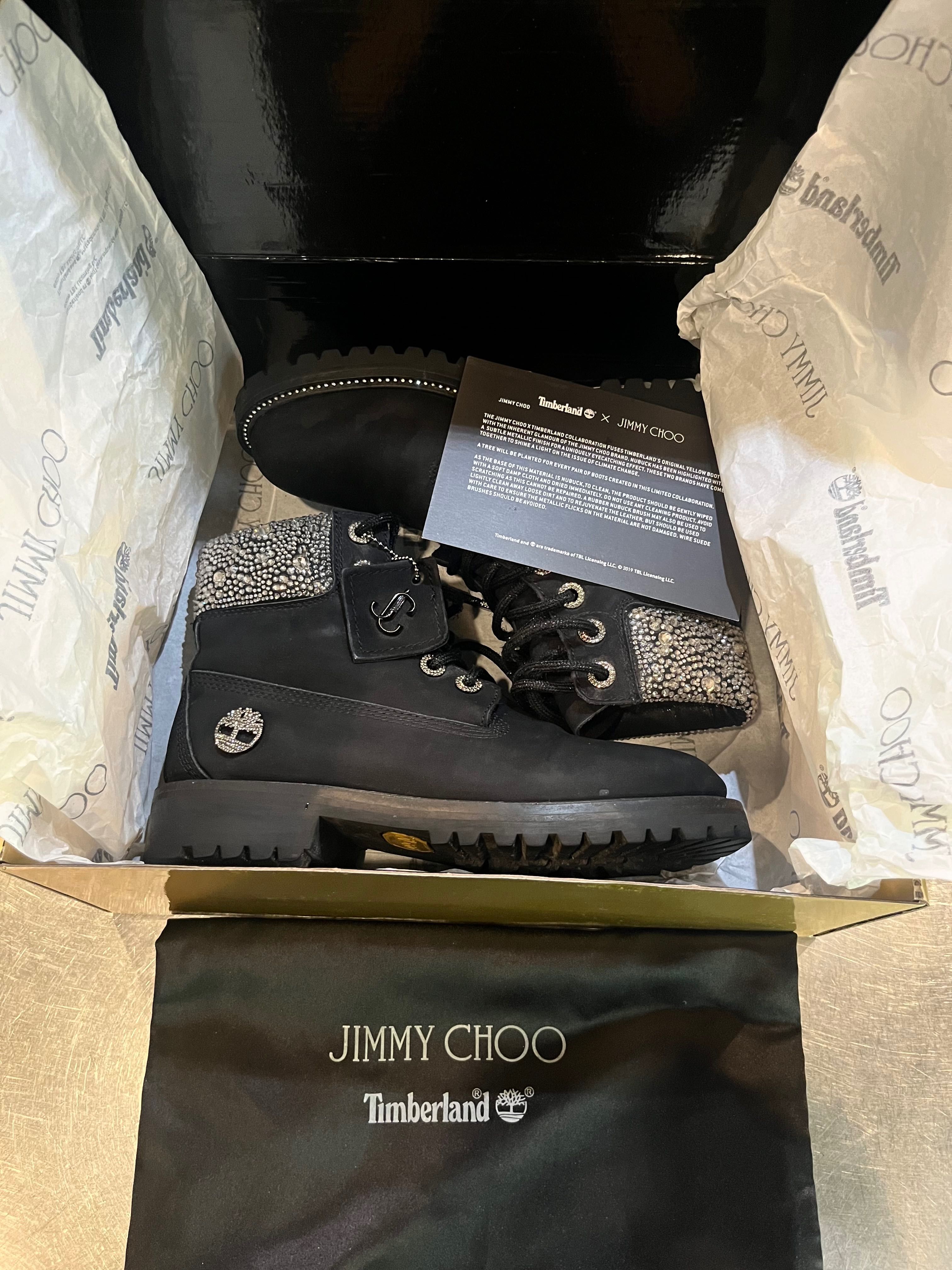 Дамски боти Timberland х JIMMY CHOO