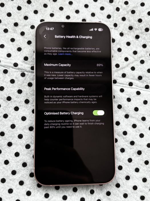 Като Нов! iphone 13 Pink 128Gb