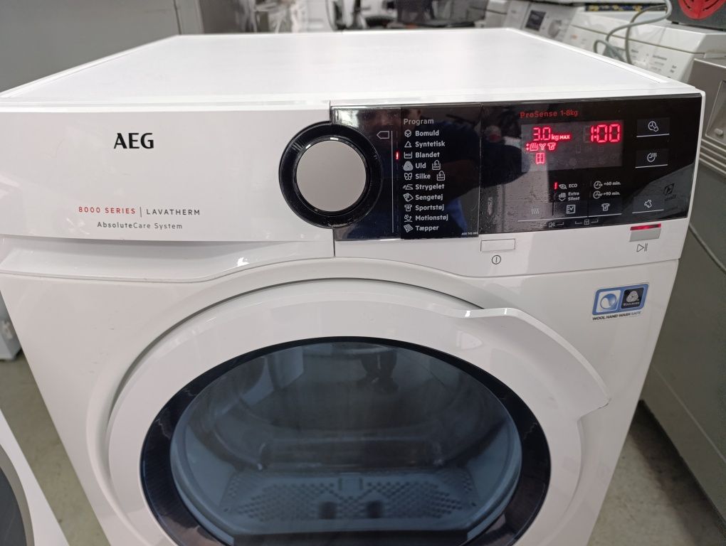 Сушилня AEG 8000 Series Територията 8кг