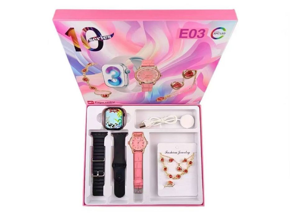 Смарт часы, эпл уатч, подарочный набор