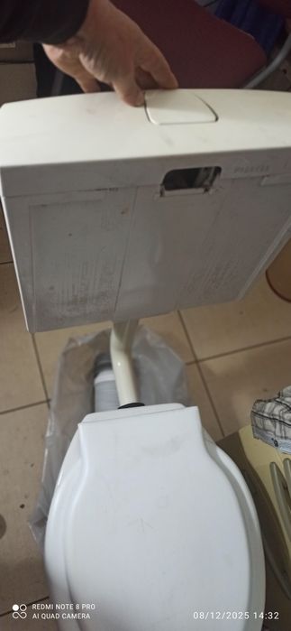 Vas și bazin WC instalație completă