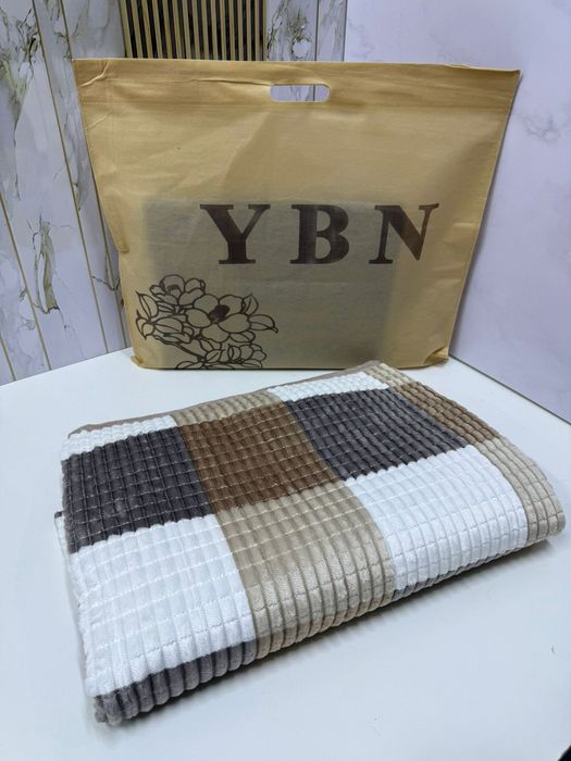 1,5 плед клетка хб