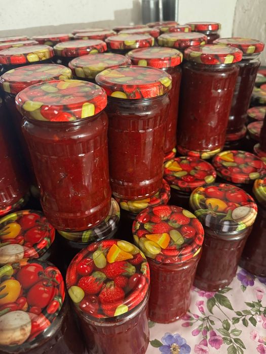 Murături bio din cultura proprie; bulion, Ardei iute, varza murata