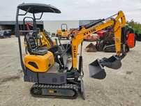 Hitachi Hytec Xv10B miniexcavator microexcavator mini 1 tona / 2 cupe / 1piston