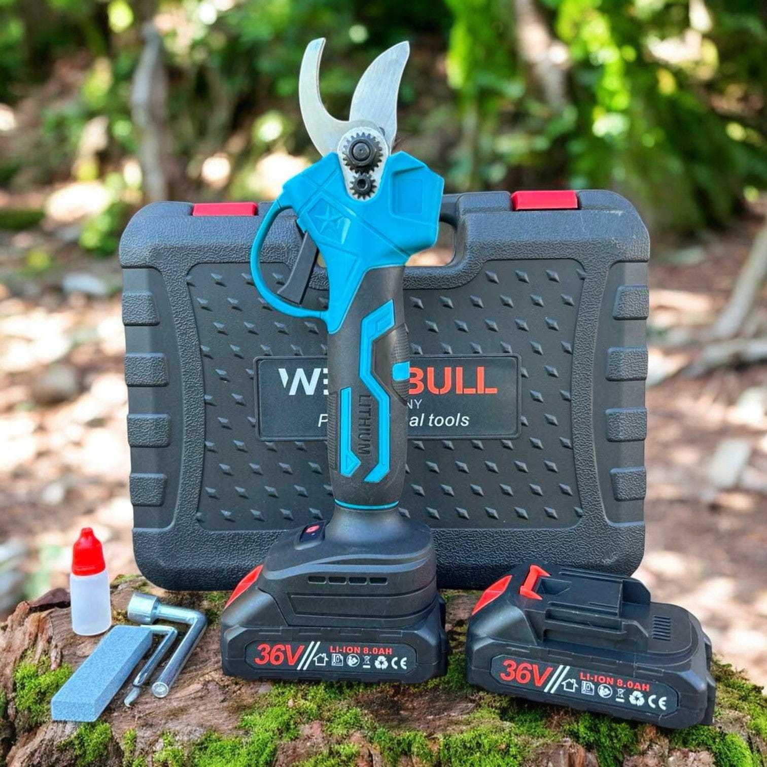 Акумулаторна Безчеткова Ножица WerkBull Germany 36V 8Ah две батерии