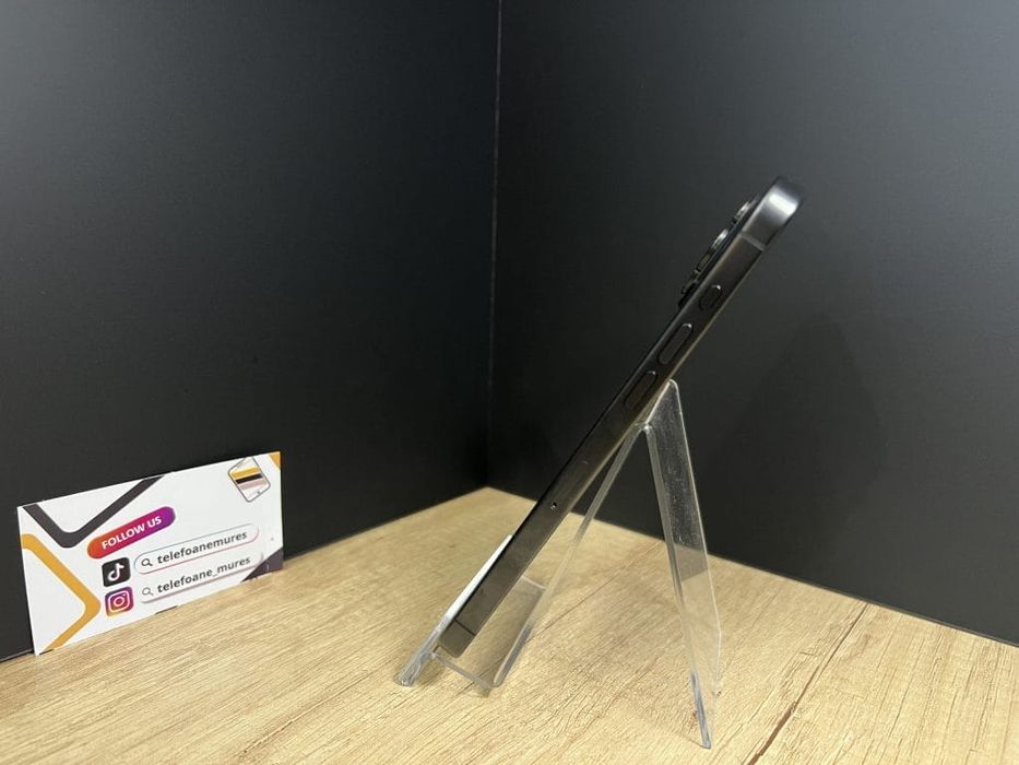 Iphone 15 Pro Max 128Gb Black Titanium 3 ani garanție, Telefoane Mures