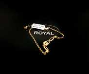 Bijuteria Royal bratara din aur 14k 2.18 gr