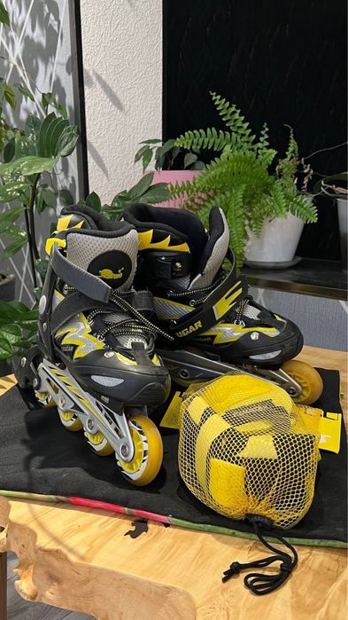 Продаем ролики б/у, качество хорошее, катались один раз. Размер 34-47