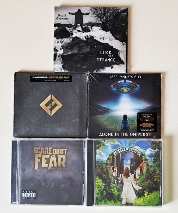 Lot 5 CD-uri Rock audio originale noi (sigilate)