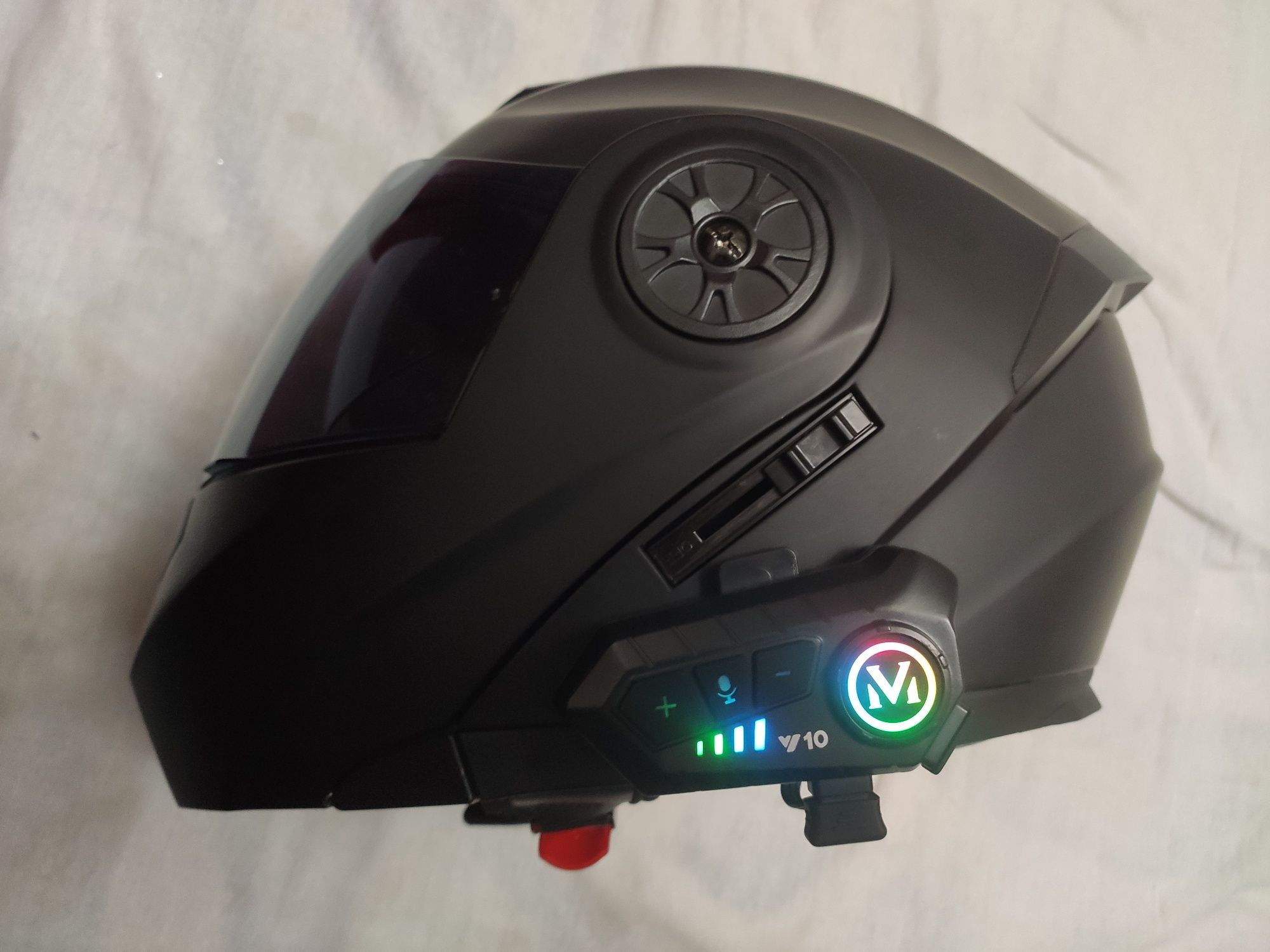 Мотошлем интеграл Bluetooth