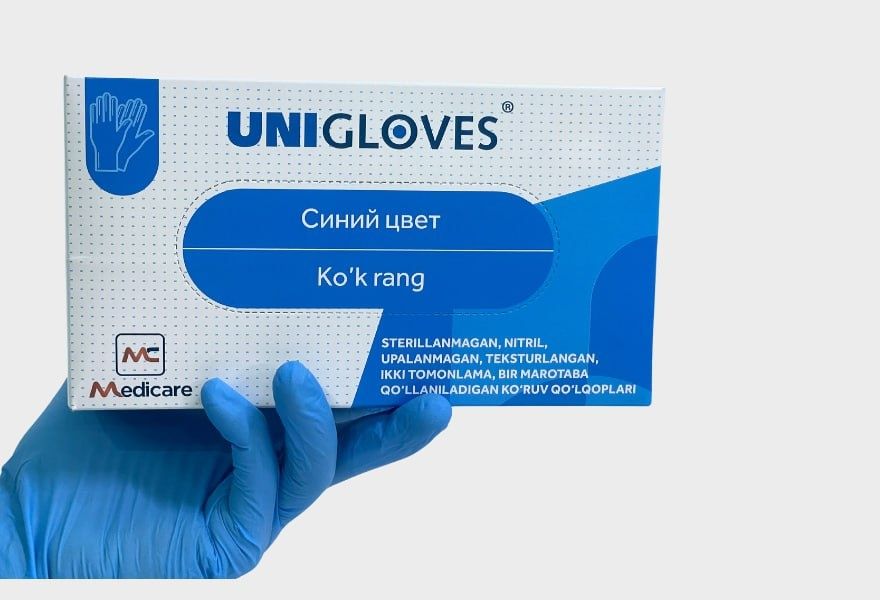 Одноразовая перчатка, 1марталик кол коп