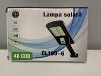Lampa solara 6SMD Panou Solar, Senzor miscare CL180