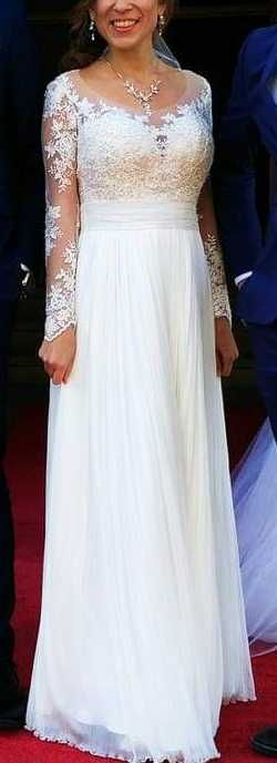 Rochie mireasa A-line marca White Lady marime 36-38