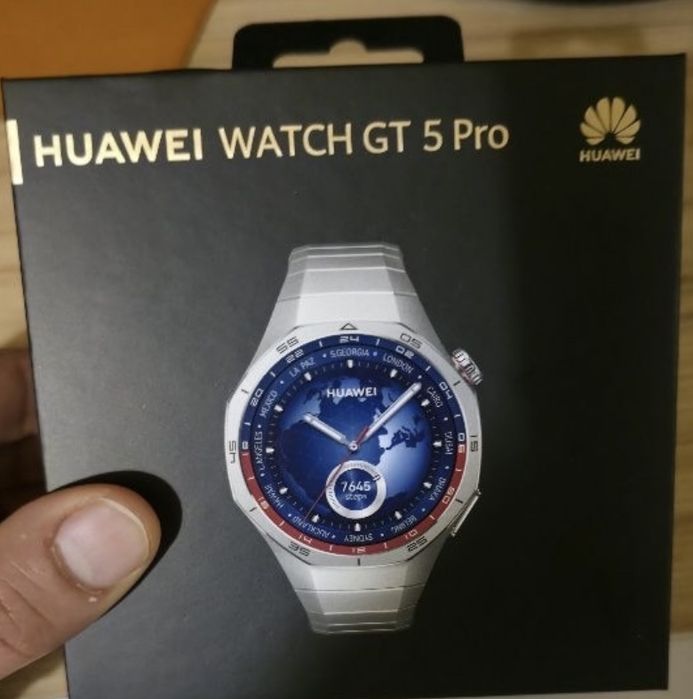 Huawei watch Gt 5 pro.От 16.11.24-Виваком.Без документи.