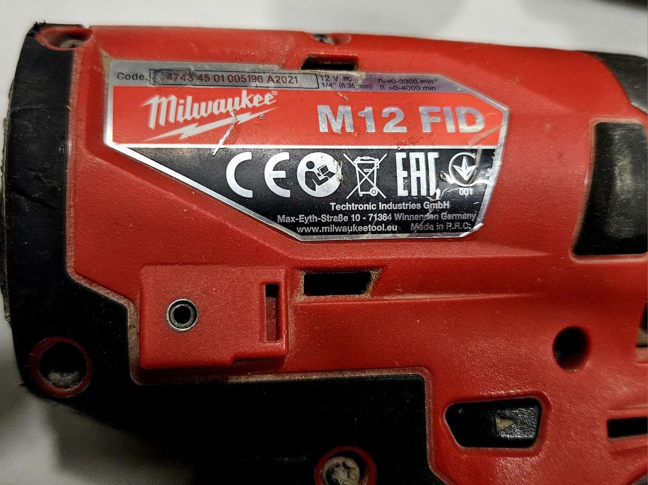 Комплект Milwaukee M12 FPD/M12 FID