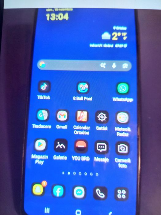 Samsung a22 4g arata și funcționează foarte bine