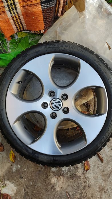 Джанти Ronal Monza/GTI - 5x112 18 с нови зимни гуми 225/40/18