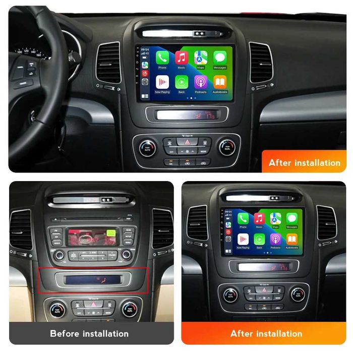 Navigatie Kia Sorento 2 2012 - 2014, 2GB 4GB 8GB Garantie Camera