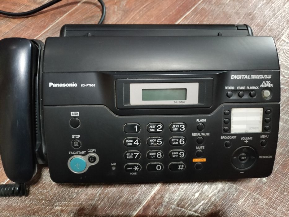 Продам факс новый не пользовались Panasonic kx-ft 938
