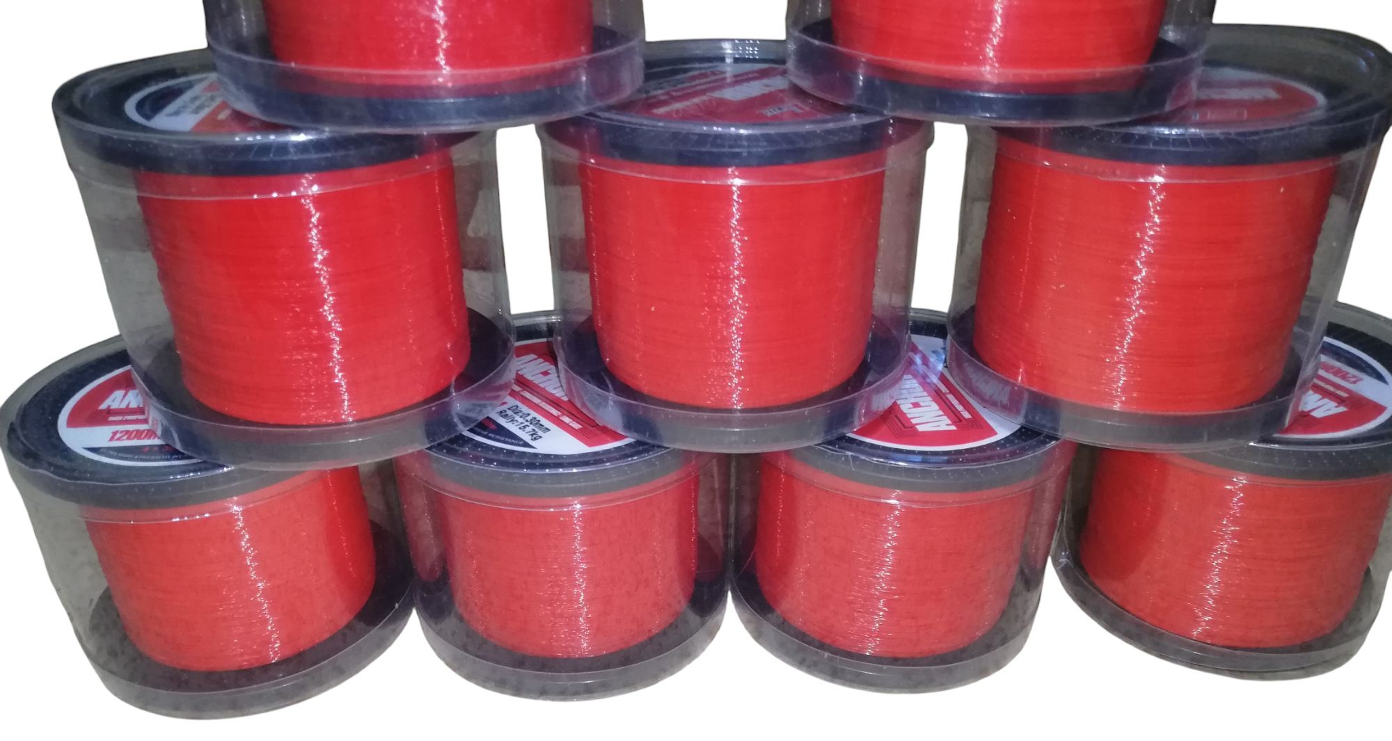 Fir Monofilament FL Red Fluo Anchor 1200 m
