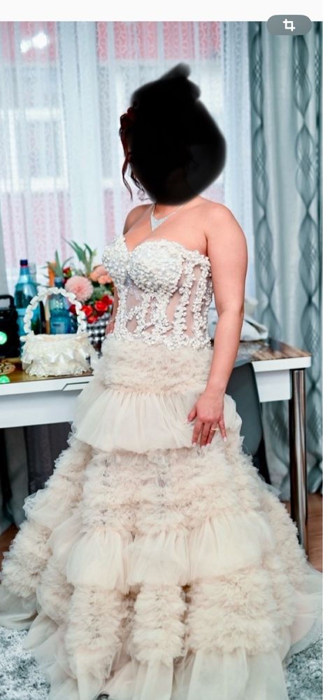 Rochie mireasa marimiea 40
